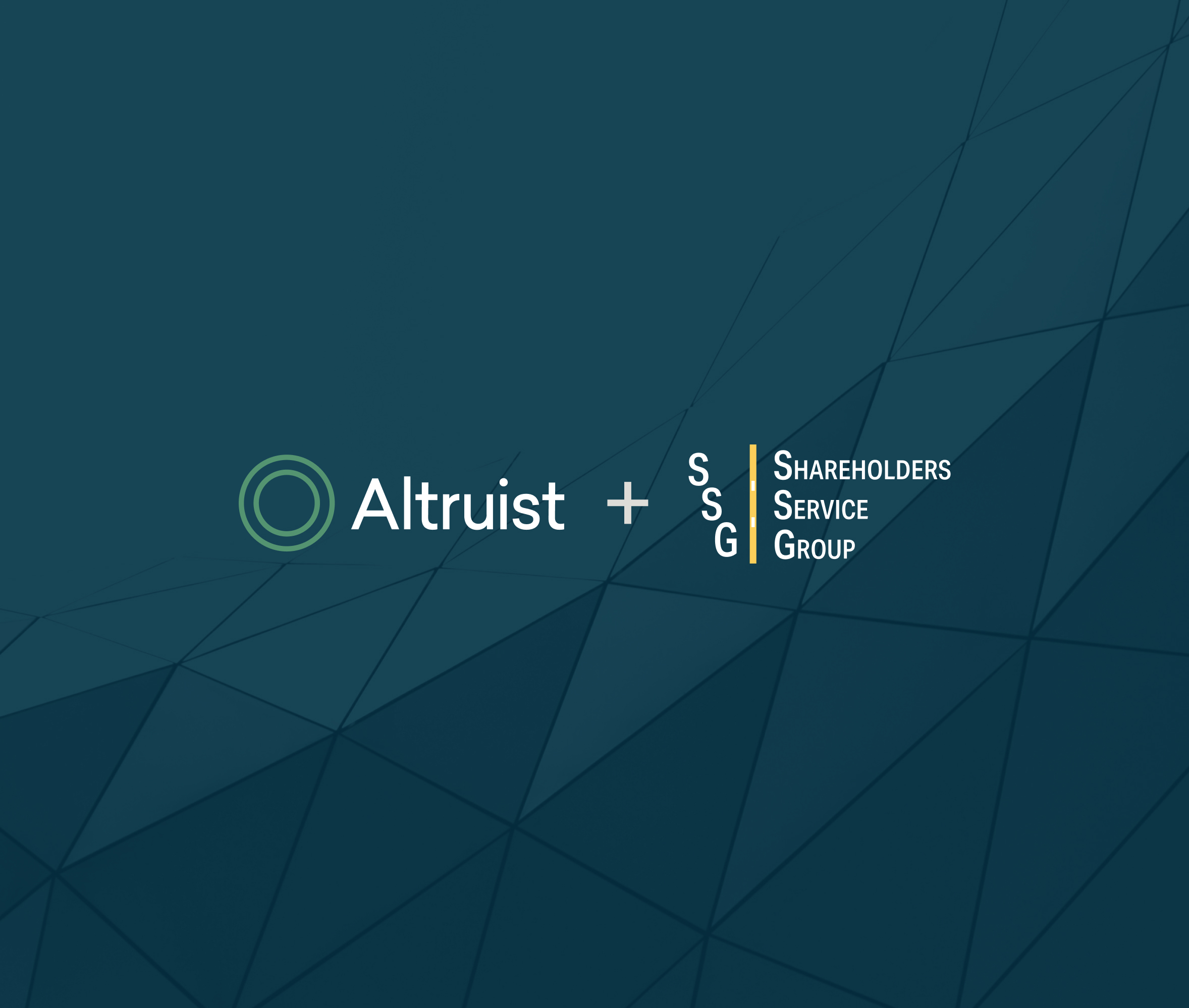 Altruist and Shareholders Service Group